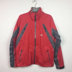 • GO LITE • Men’s Red Waterproof Jacket Sz L